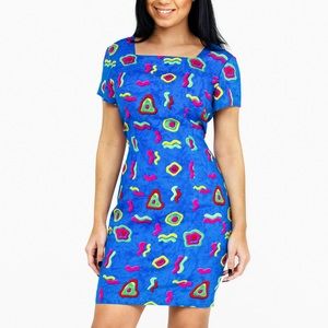 Jessica Howard Dresses - Vintage Geometric Print Dress Jessica Howard Dresses - Vintage Geometric Print Dress